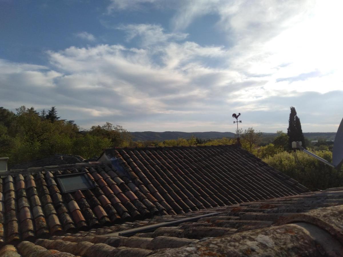 Maison De Village Familiale Pont Du Gard, Toit Terrasse, Barbecue, Fibre Vers Pont du Gard Luaran gambar